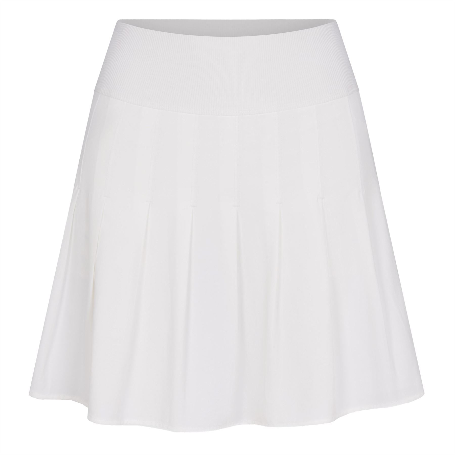 Womens Serena Skirt Pearl White