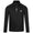 Brushed Back Tech Melange Quarter Zip Pullover Onyx