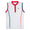Womens Daphne Sleeveless Polo White