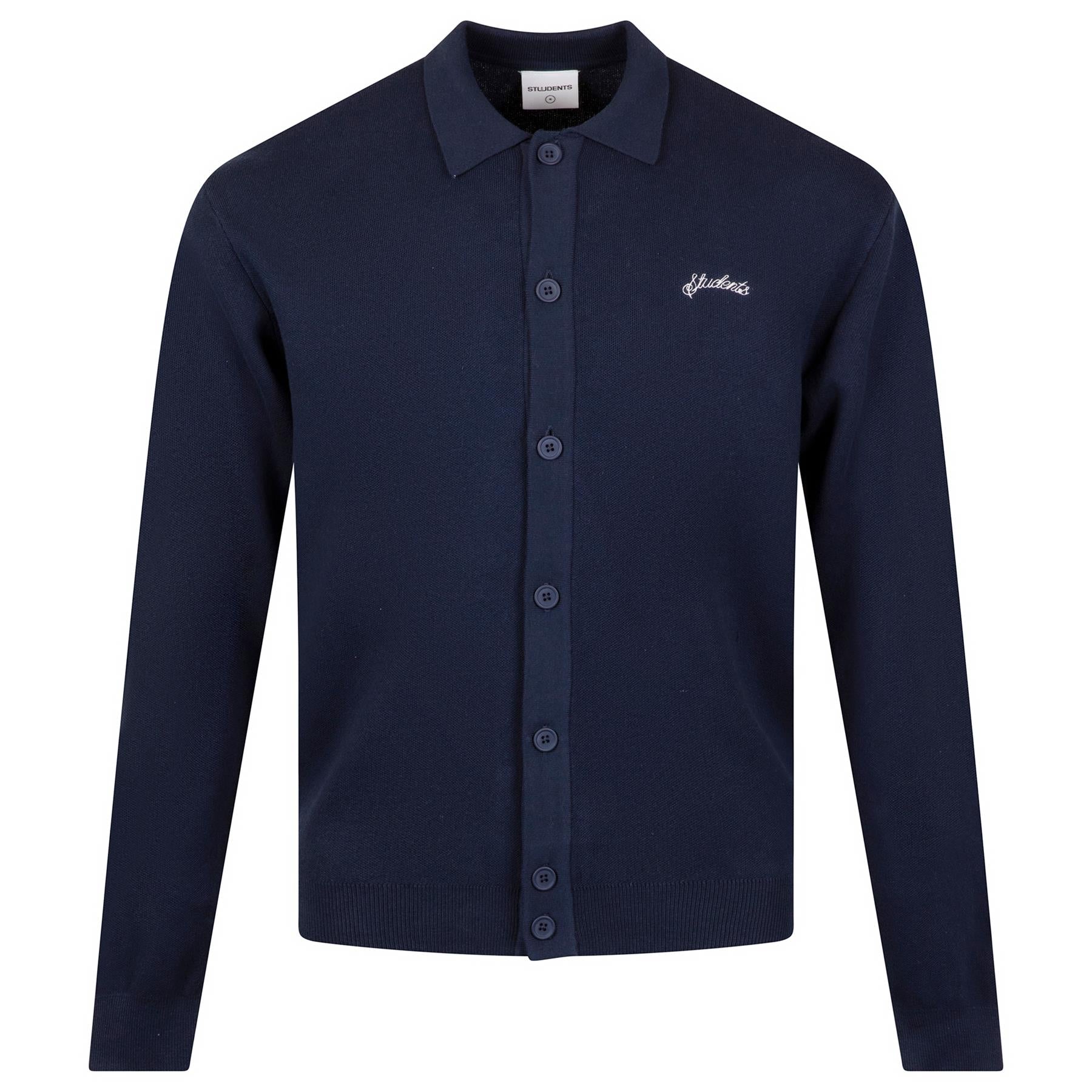 Jude Knitted Cardigan Navy