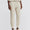 Womens The Slim 25 Inch Cuff Pants Ivory Marl Fleck