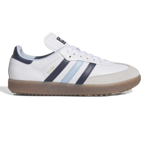 Samba Spikeless Golf Shoes Footwear White/Night Indigo/Clear Sky