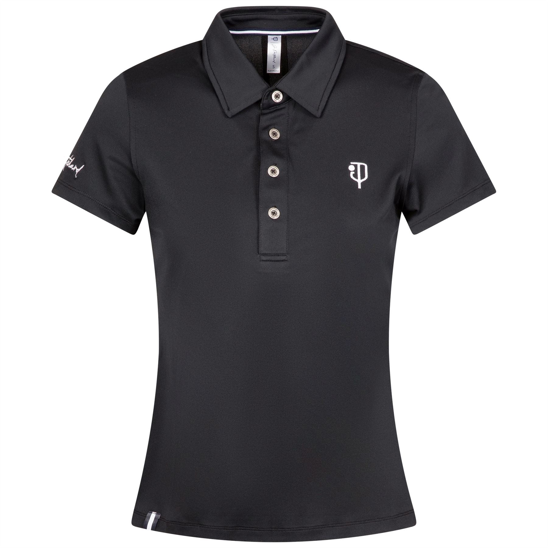 Womens Bainbridge Polo Pure Black