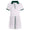 Womens Paloma Court 30 Dress White/Forest