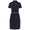 Womens Marina Straight Cut Dress Navy