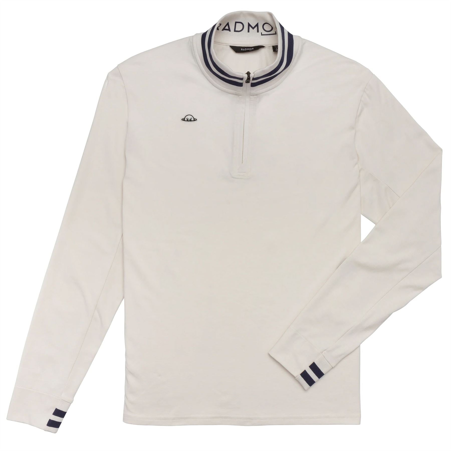 Chappie Recycled Quarter Zip Mid Layer Snow White
