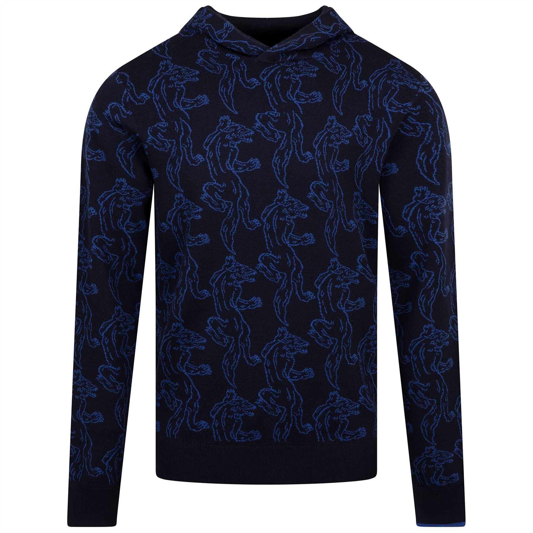 Night Prowl Saratoga Hoodie Maltese Blue