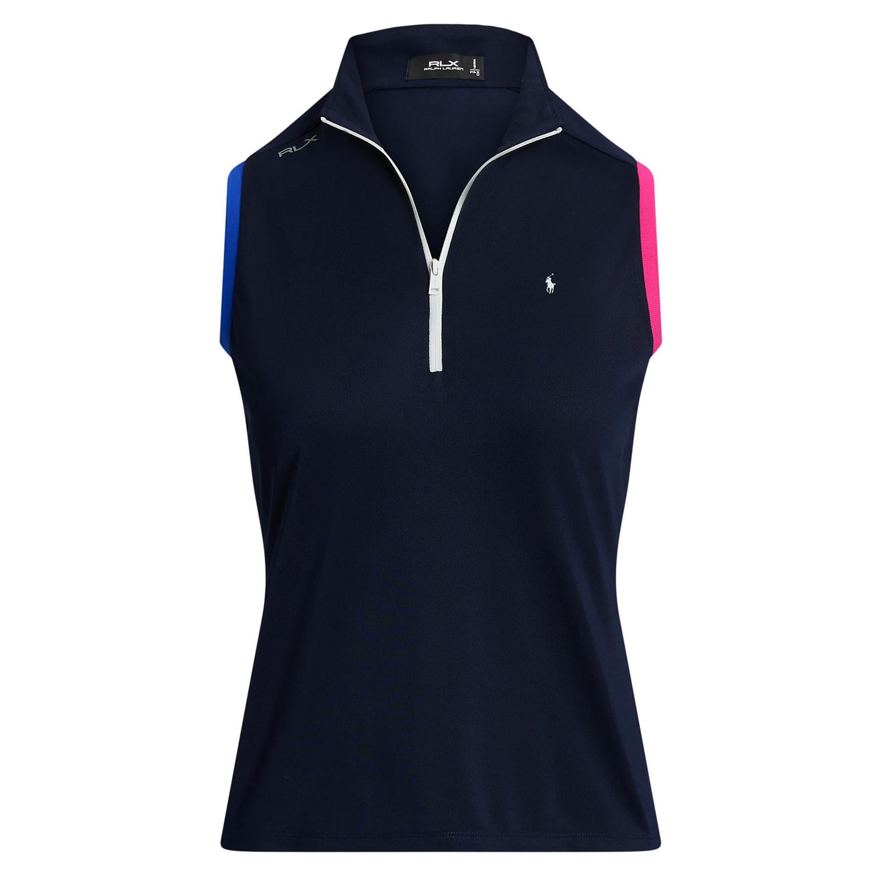 Womens RLX Air Tech Pique Polo Refined Navy