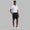 Fine Stretch Jacquard Polo Onyx