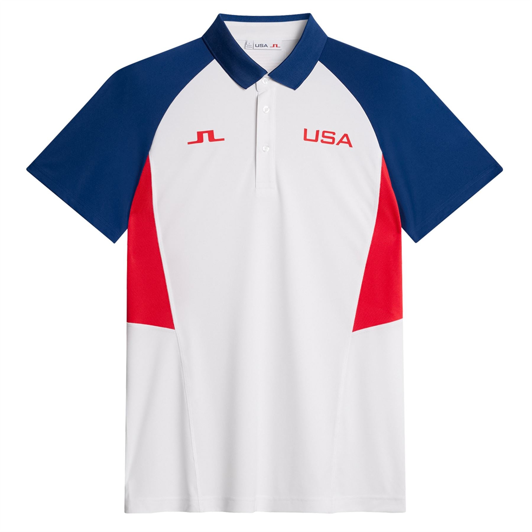 Yannick Regular Fit Color Block Polo White