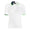 Womens Cotton Blend Sweater Polo Snow/Acid Lime