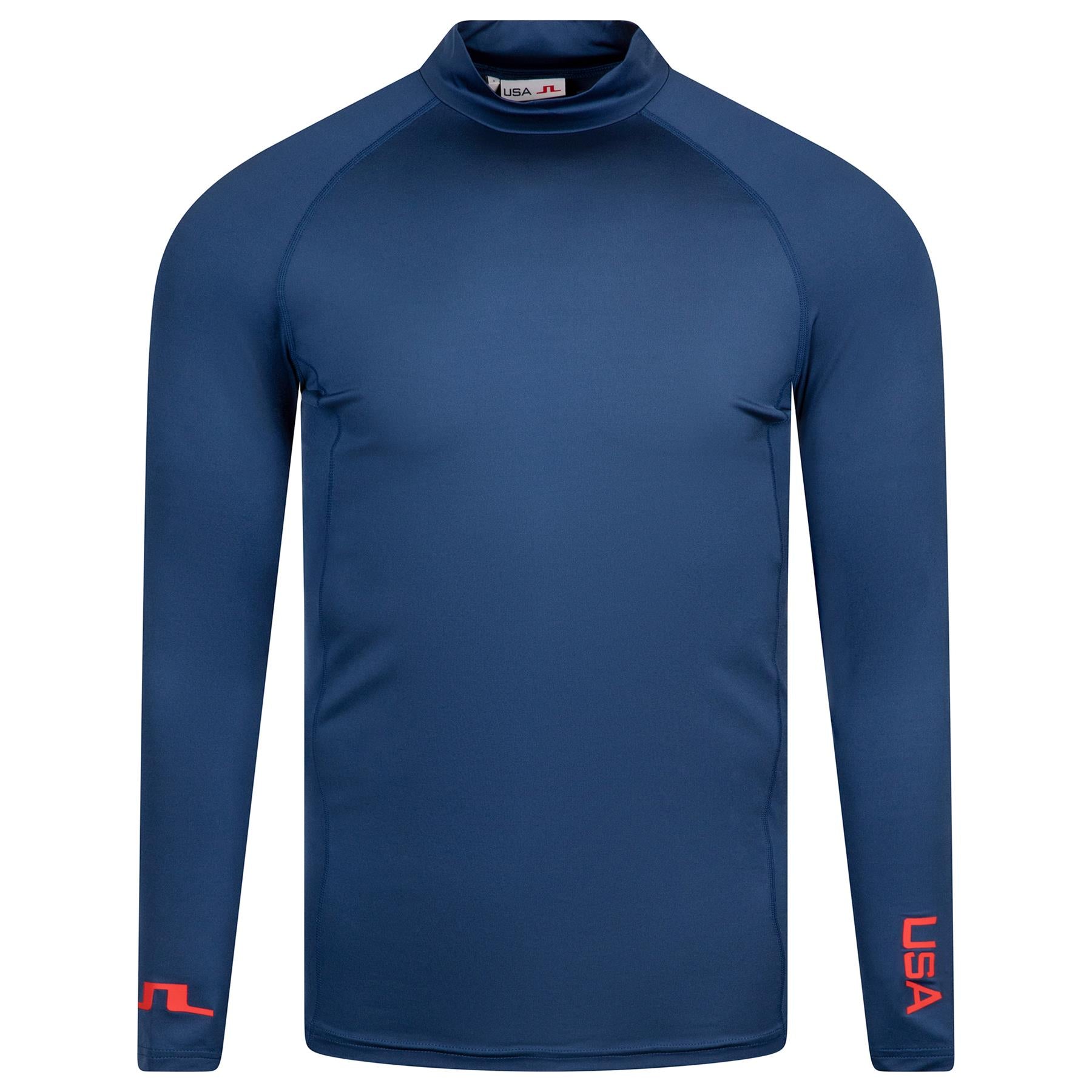 Rene Slim Fit Soft Compression Base Layer Estate Blue