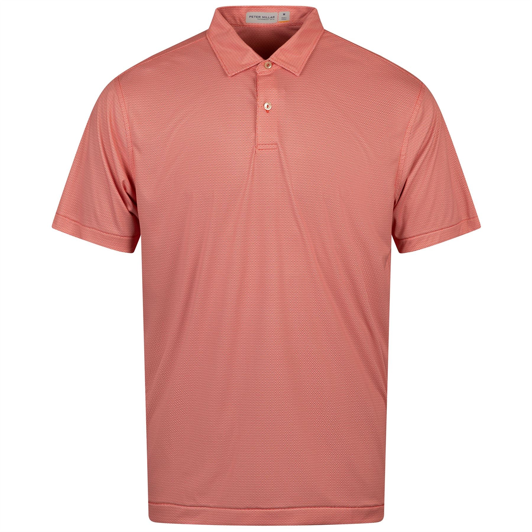 Featherweight Geo Links Polo Azalea