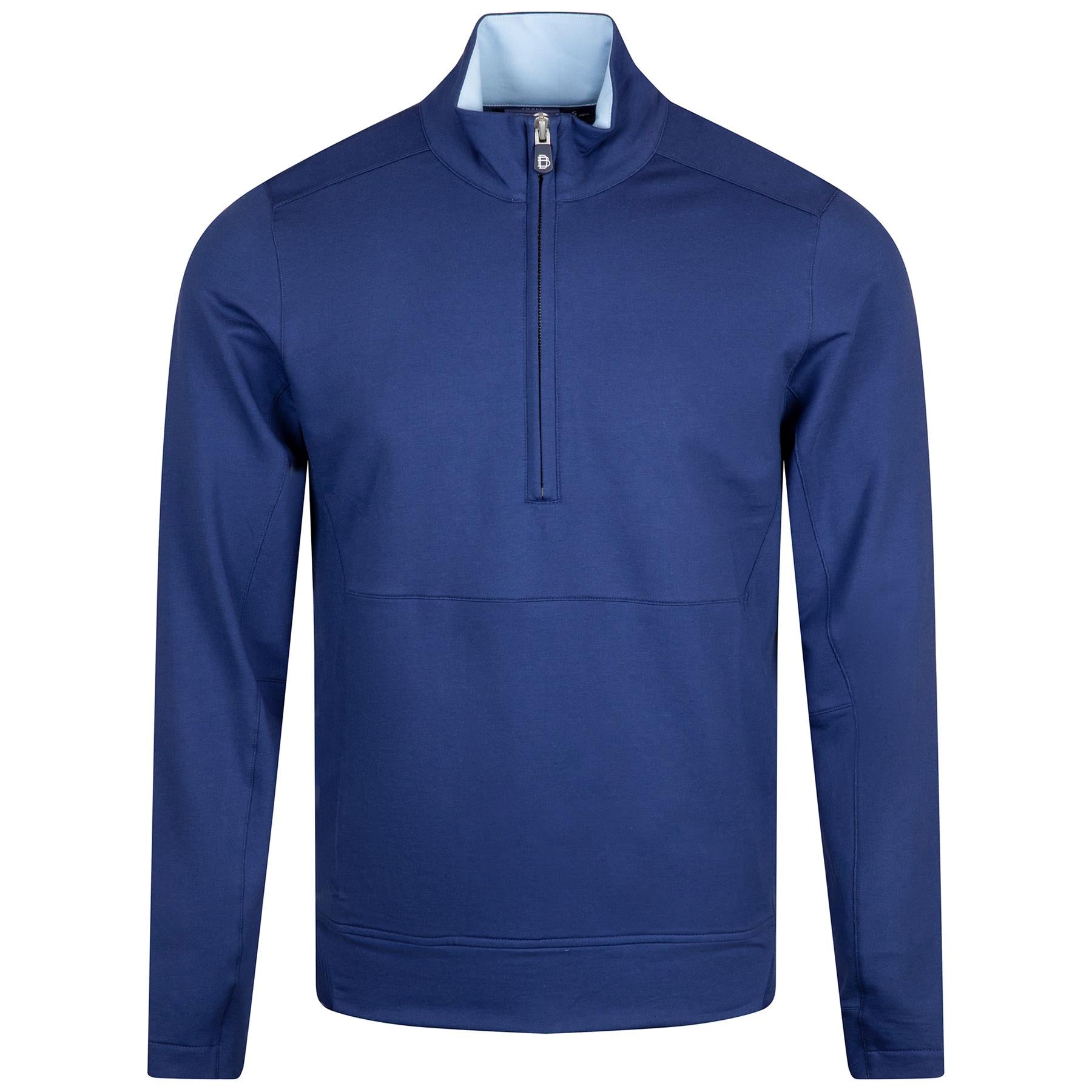Russel Quarter Zip Mid Layer Regal