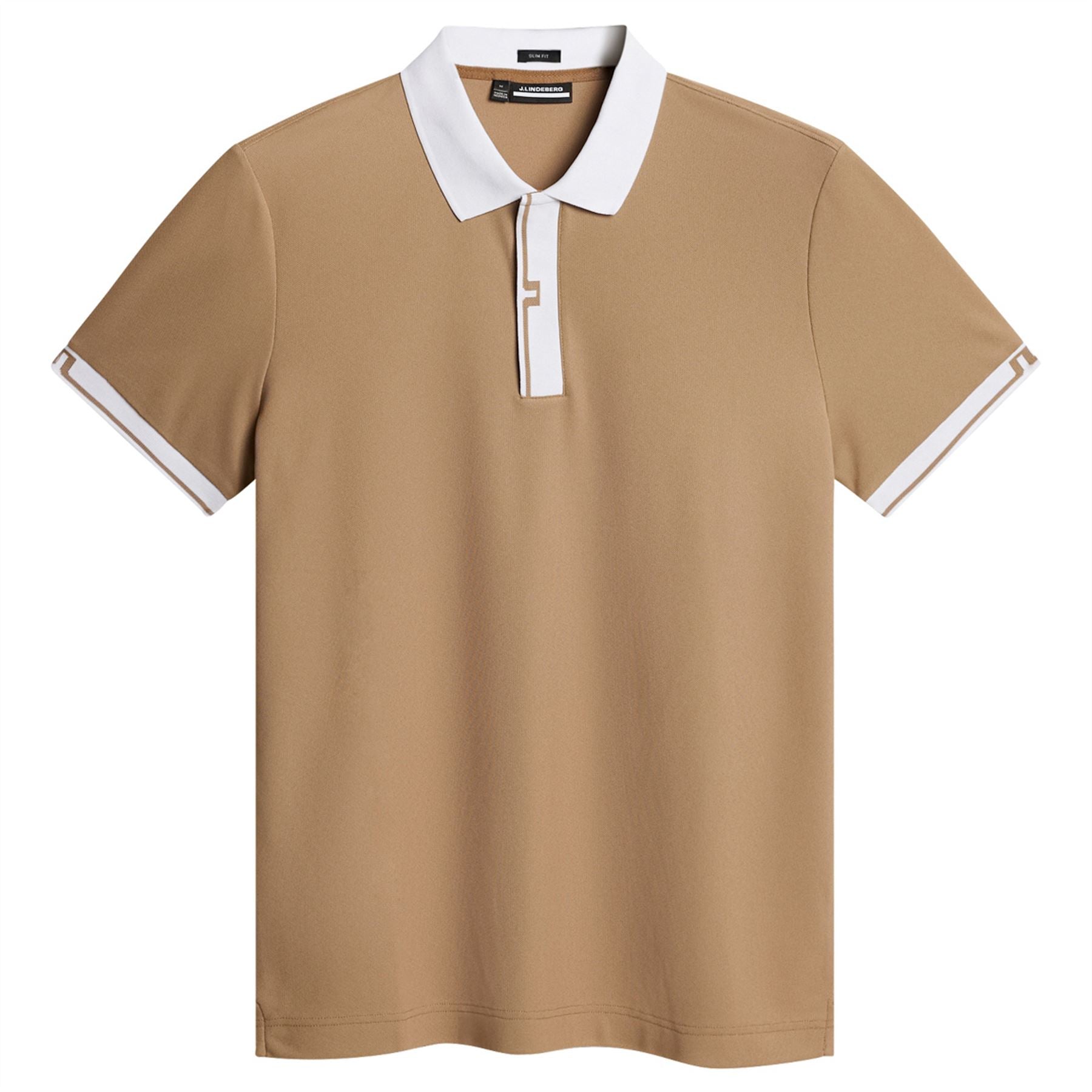 Bay Slim Sport Pique Polo Tigers Eye
