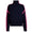 Womens Merino Wool Contrast Stripe Turtleneck Sweater Twilight
