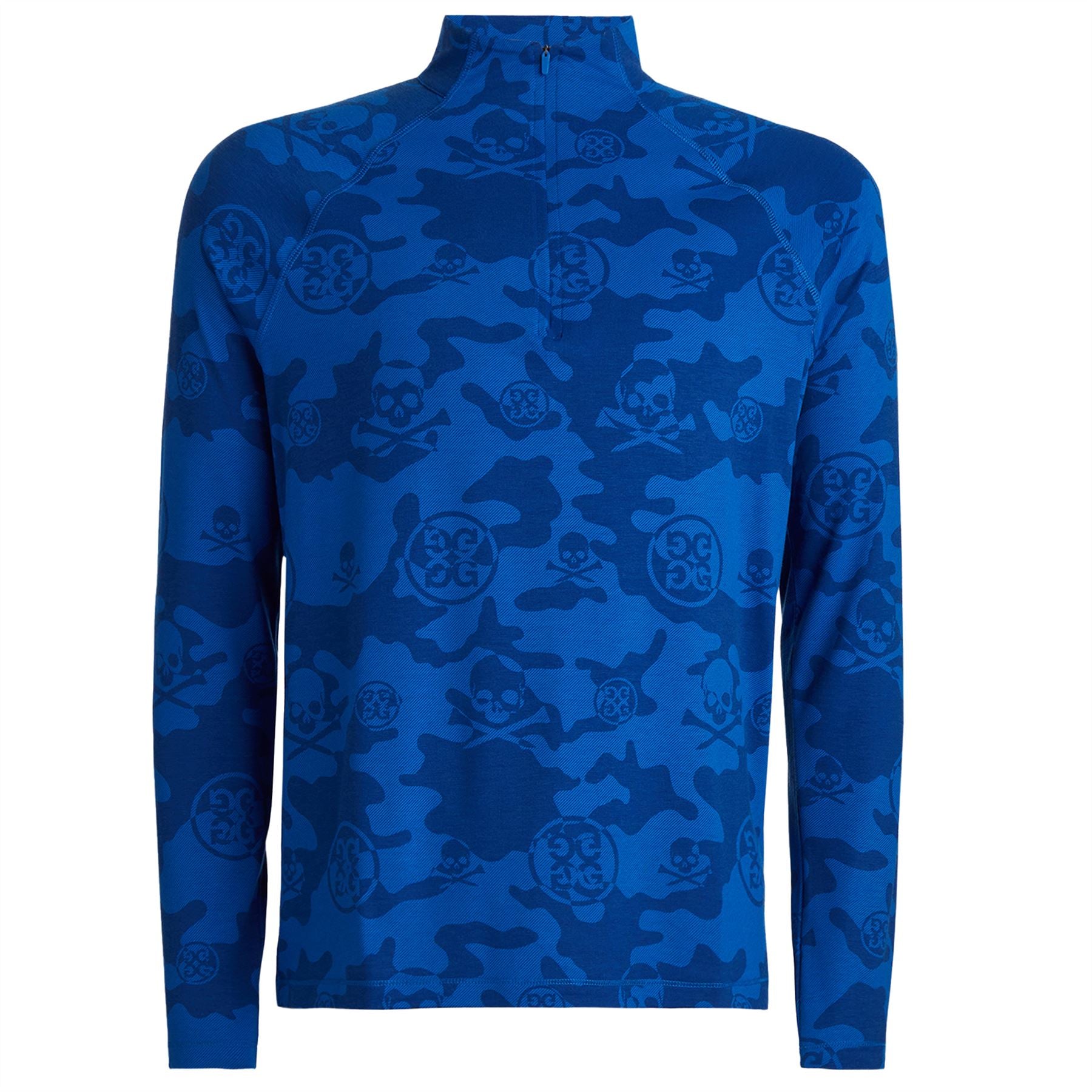 Exploded Icon Camo Luxe Quarter Zip Mid Layer Surf
