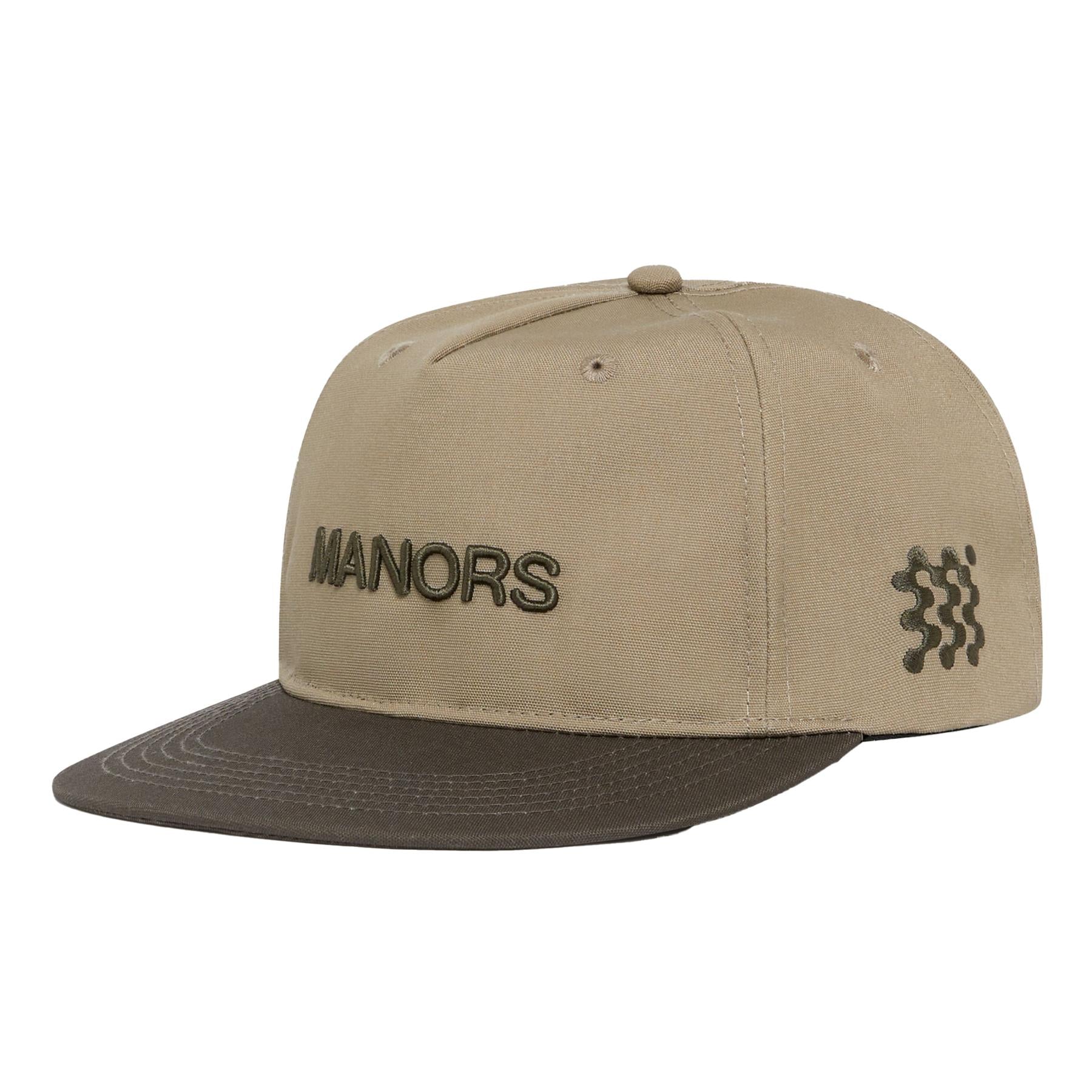 Two Tone Crown Cap Taupe
