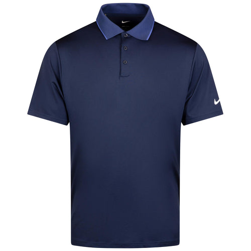 Dri-FIT Tour Rib Collar Polo Midnight Navy/Astronomy Blue/White
