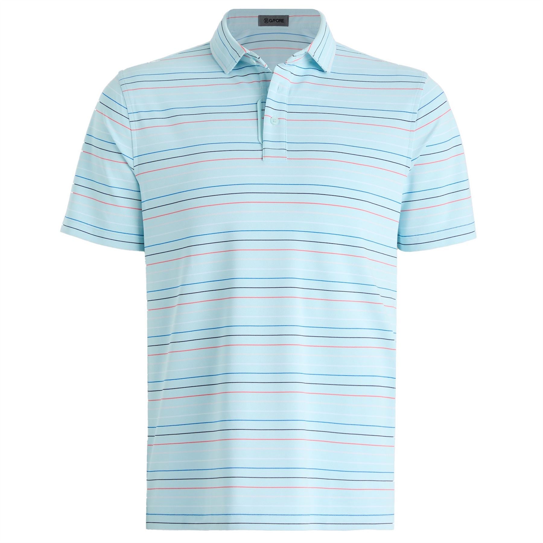Multi Stripe Tech Pique Polo Daybreak
