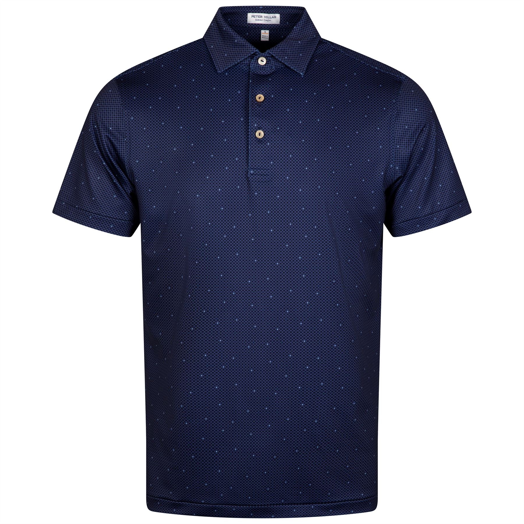 North Star Performance Jersey Polo Navy