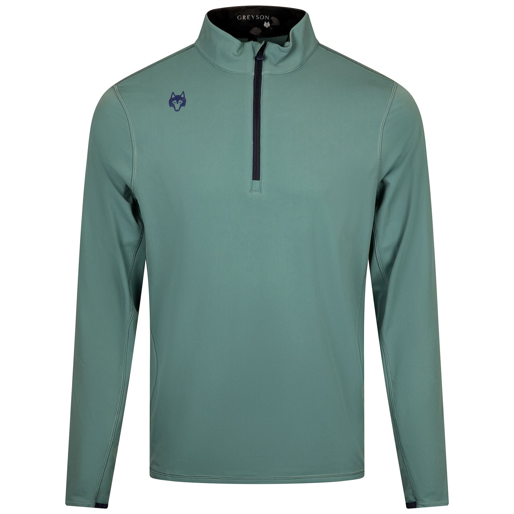Tate Quarter Zip Mid Layer Marsh