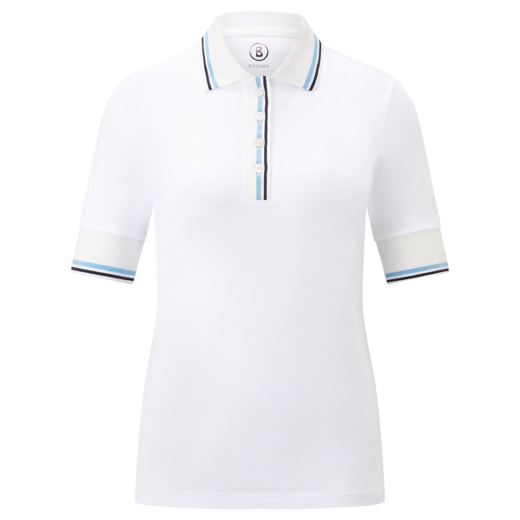 Womens Elenor Polo Off White