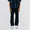 Historic Baggy Parachute Nylon Pants Black
