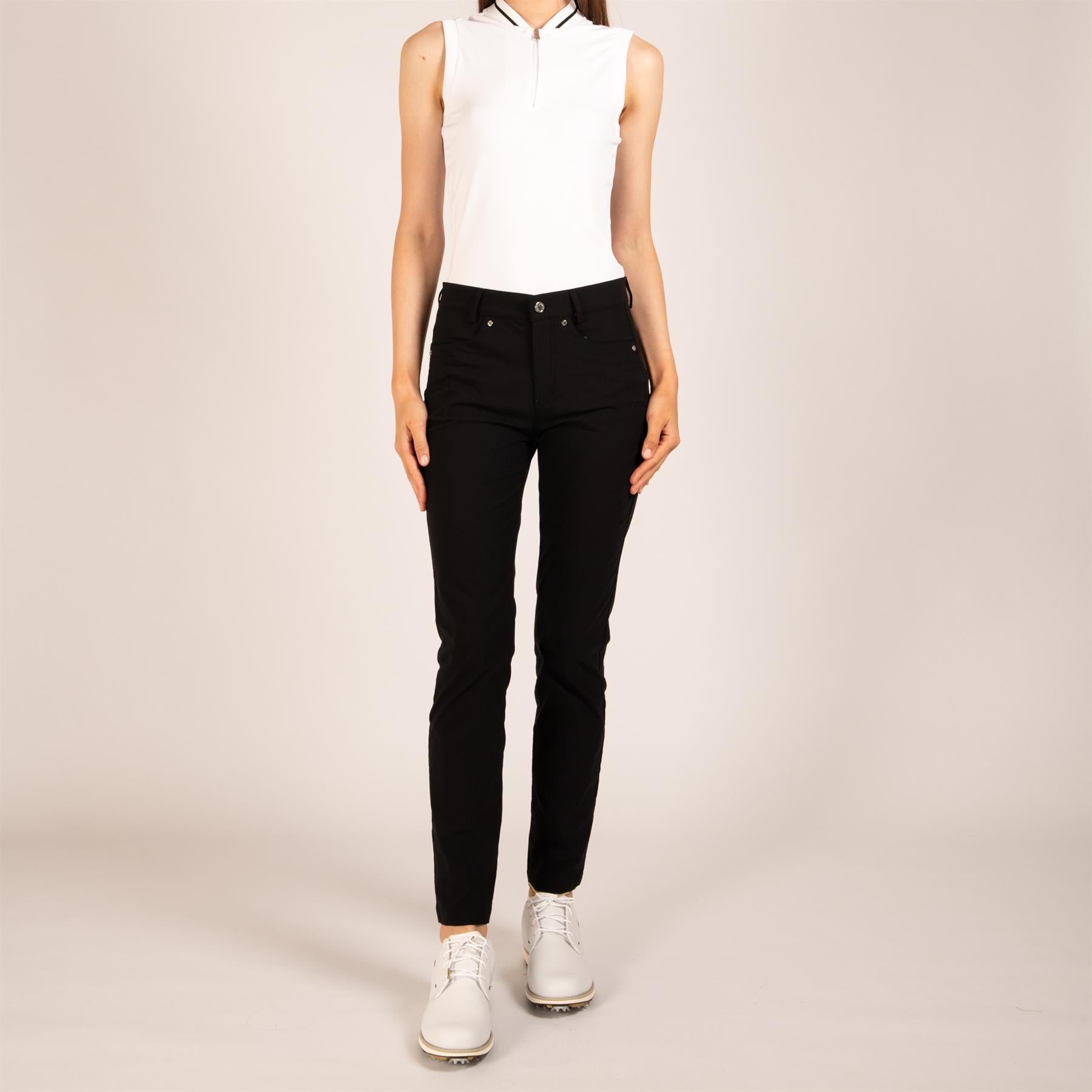 Womens The Very Pants Black