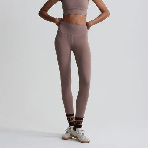 Womens Freesoft High-Rise 27-Inch Leggings Deep Taupe