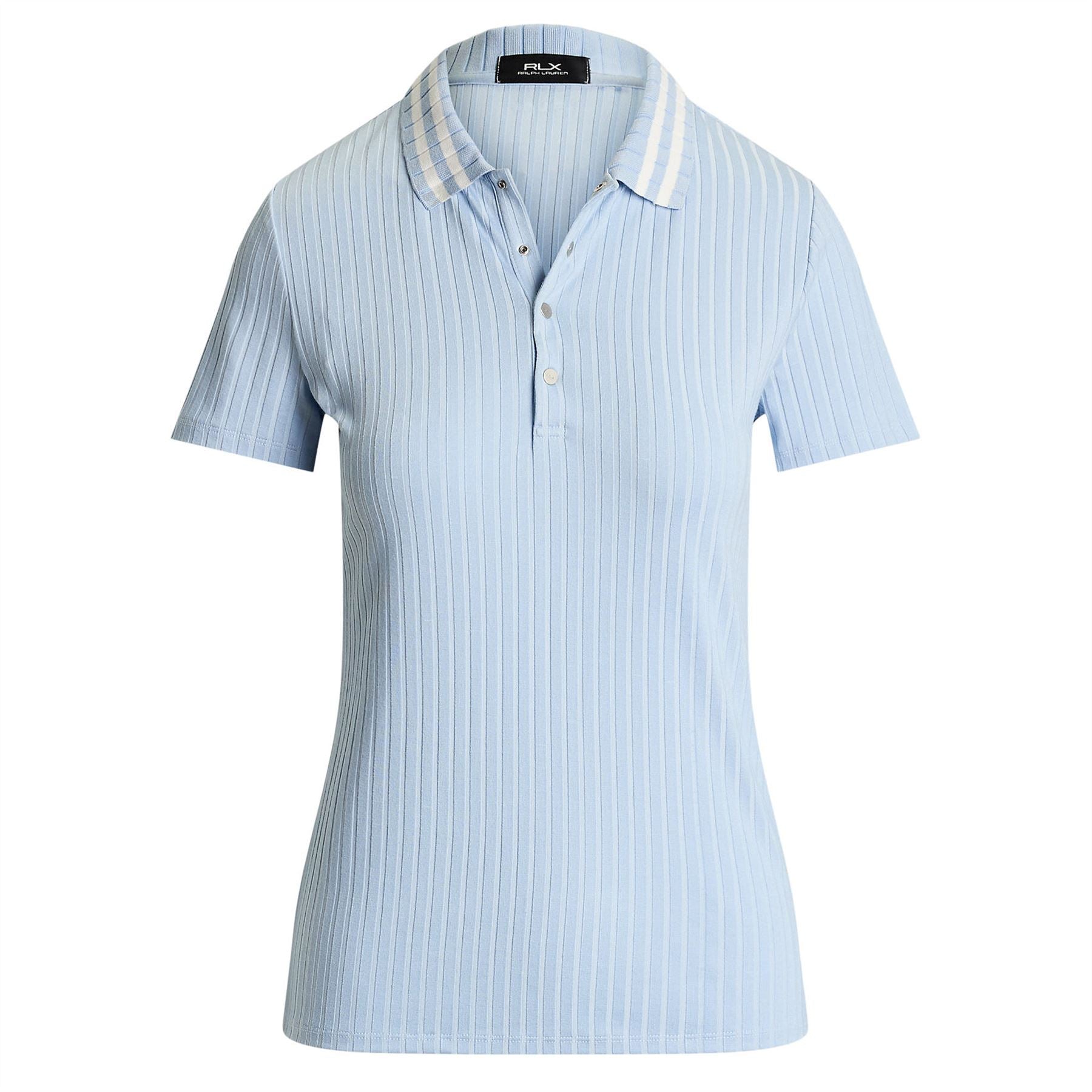 Womens RLX Drop Needle Rib Polo Cold Springs Multi