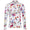 Womens Lightweight Sun Shirt White Floral