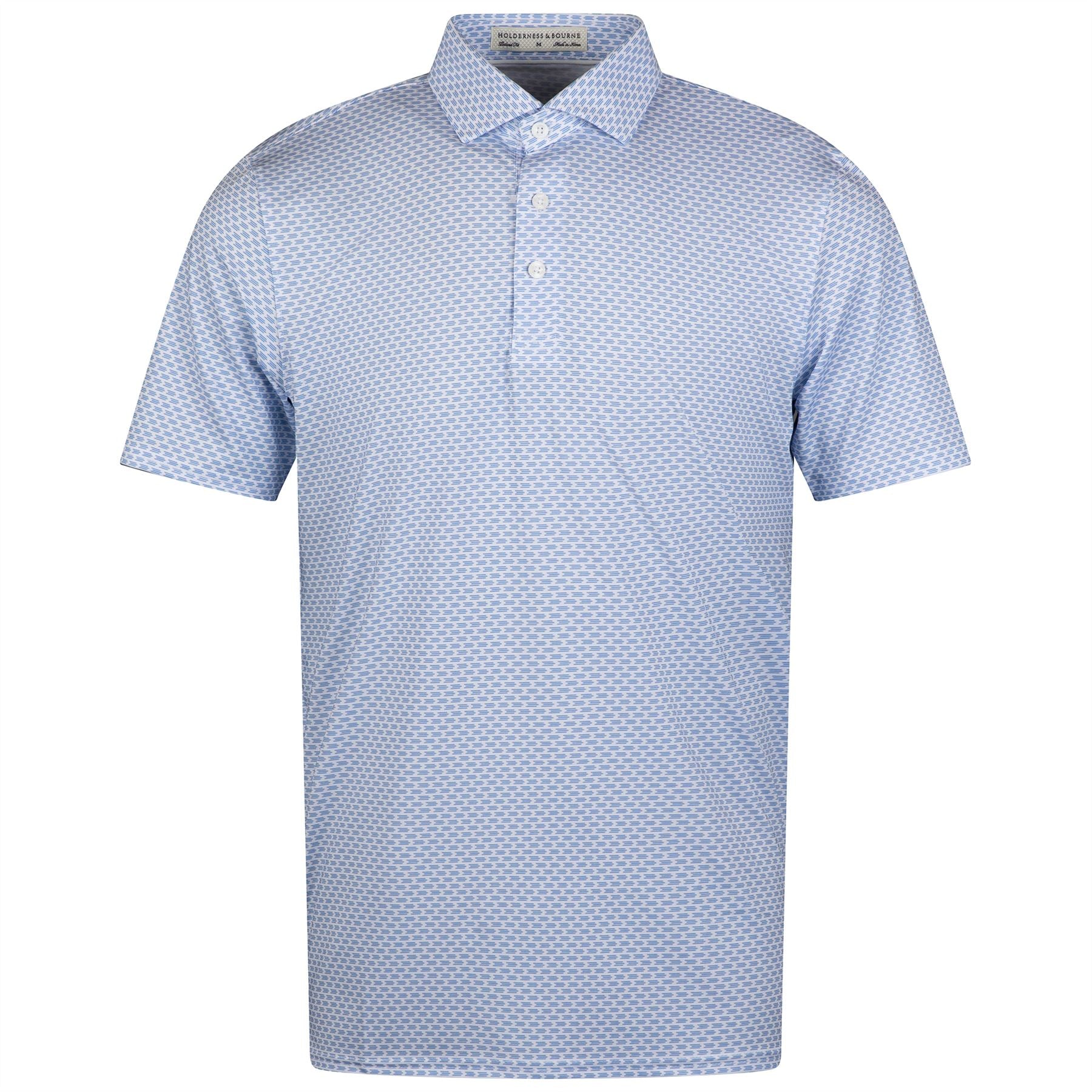 The Wilcox Polo Skye/Marlin Blue