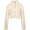 Womens Allegra Chunky Knit Zip Up Ivory