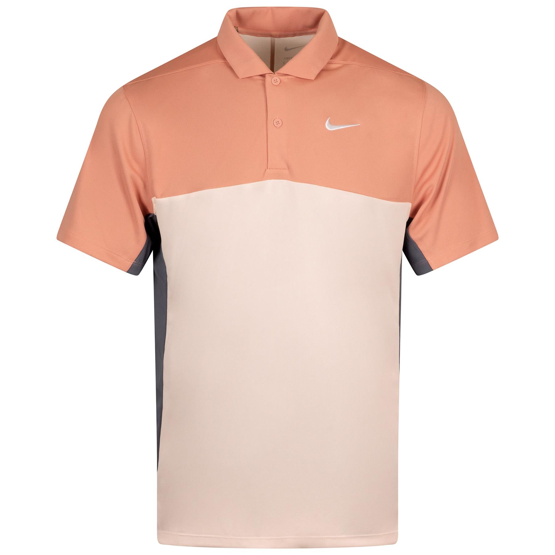 Dri-FIT Victory+ Colour Block Polo Orange