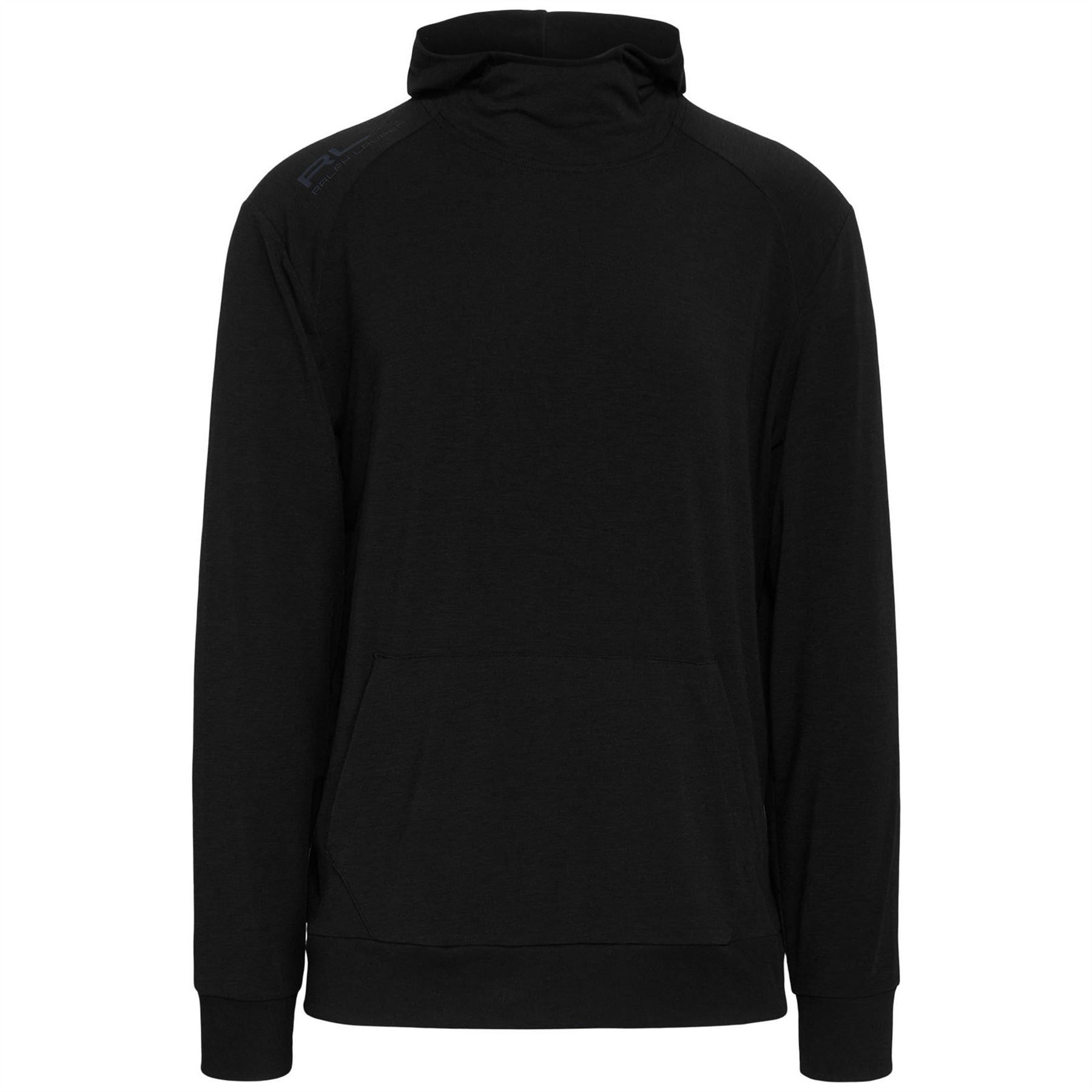 Long Sleeve-Pullover Polo Black