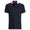 Silky Pique Contrast Banded Sleeve Polo Twilight