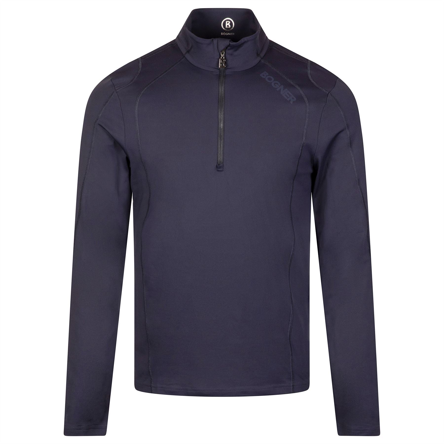 Harry-1 Quarter Zip Mid Layer Navy