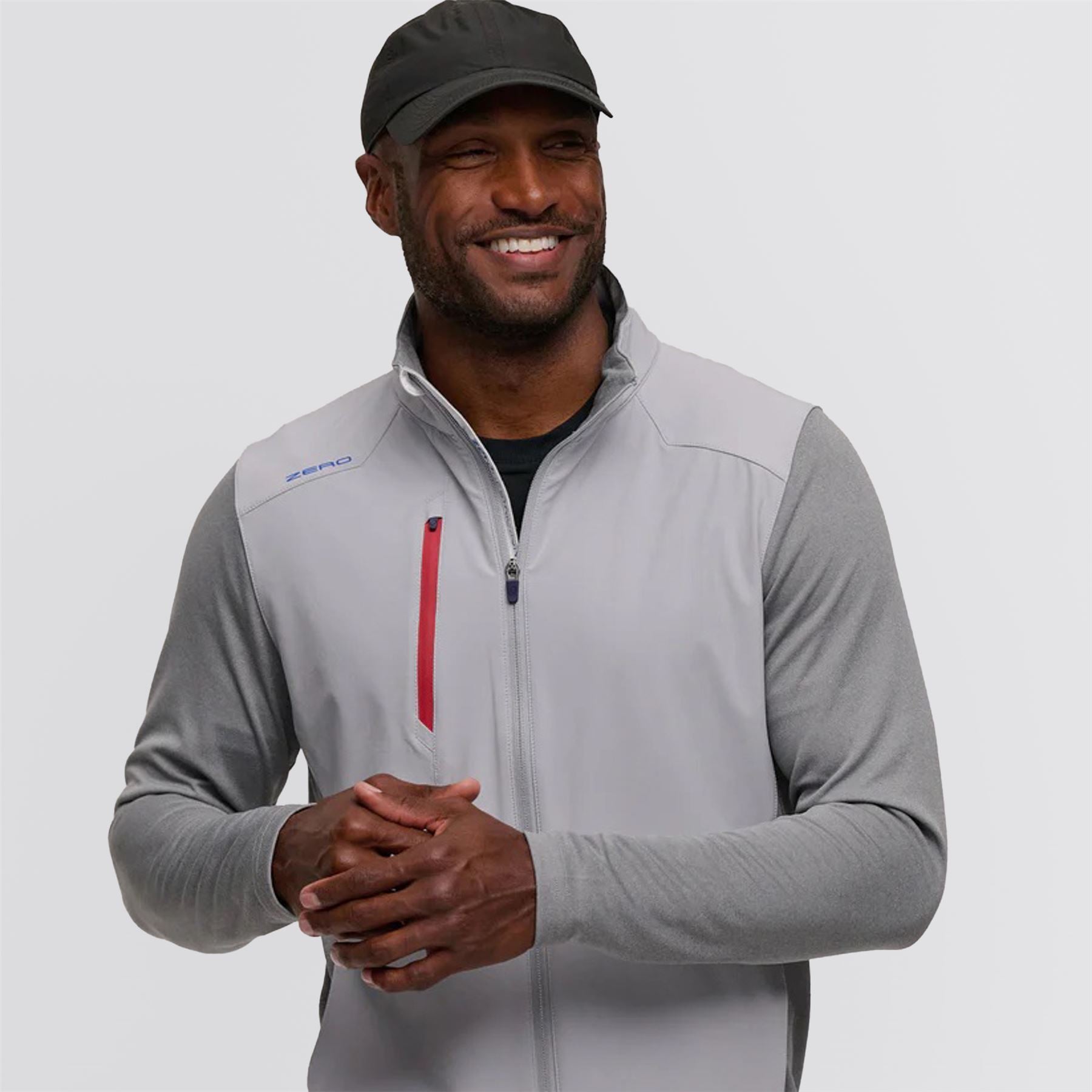 Z710 Full Zip Hybrid Jacket Grey Heather