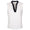 Womens Shelby Performance Tank Polo White/Blue Nights