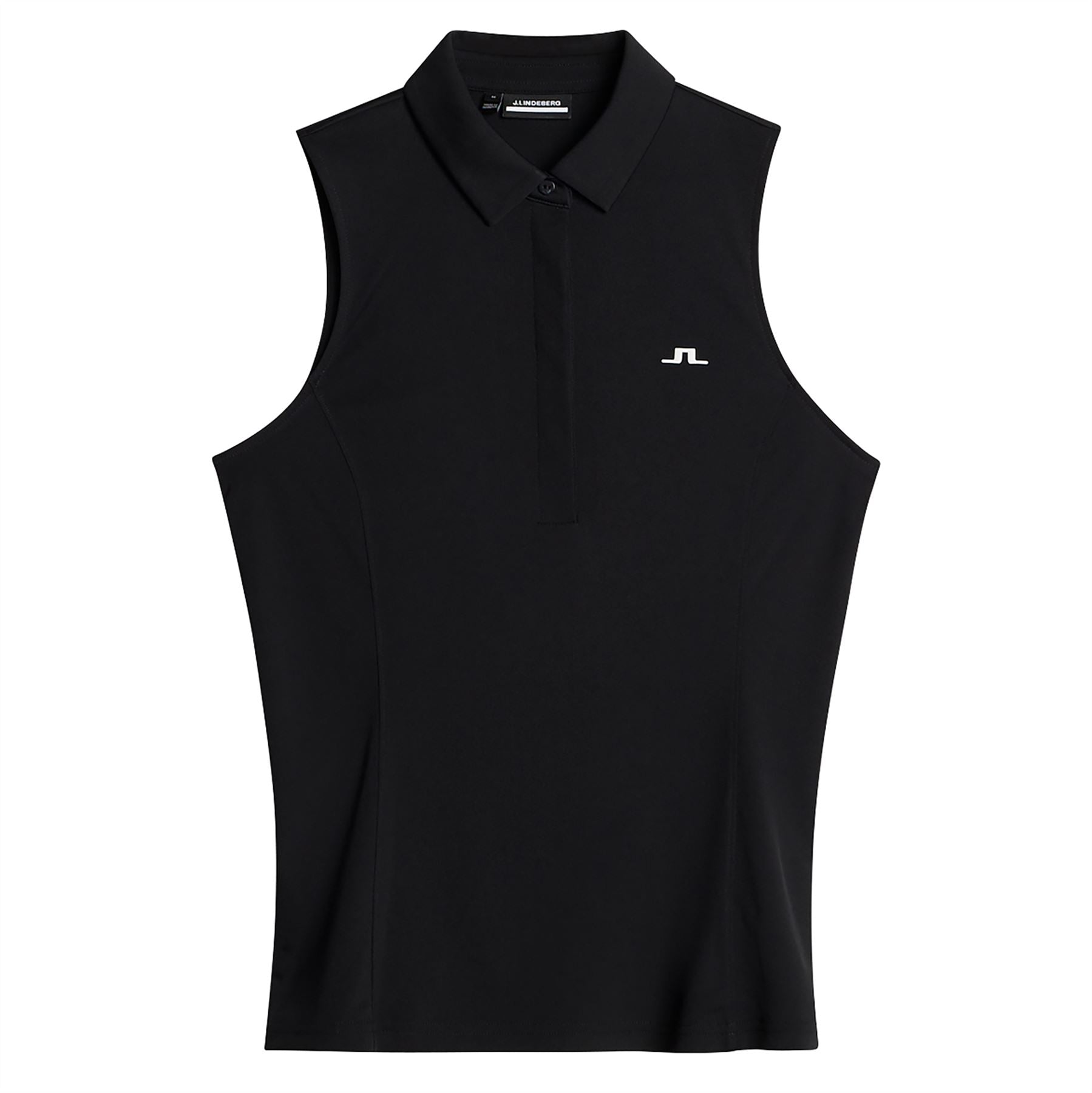 Womens Dena Sleeveless TX Jersey Top Black