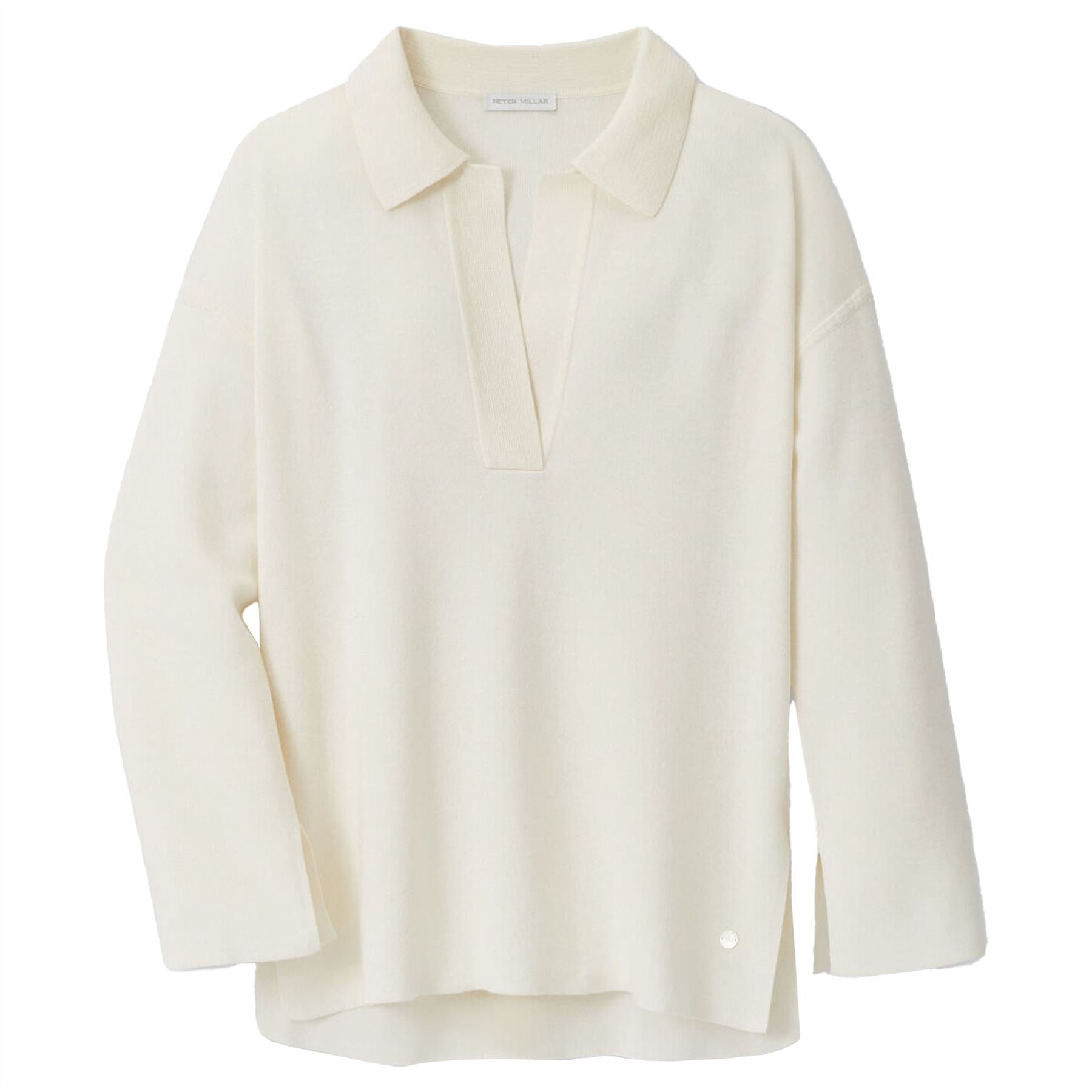 Womens Harlow Popover Sweater Ivory