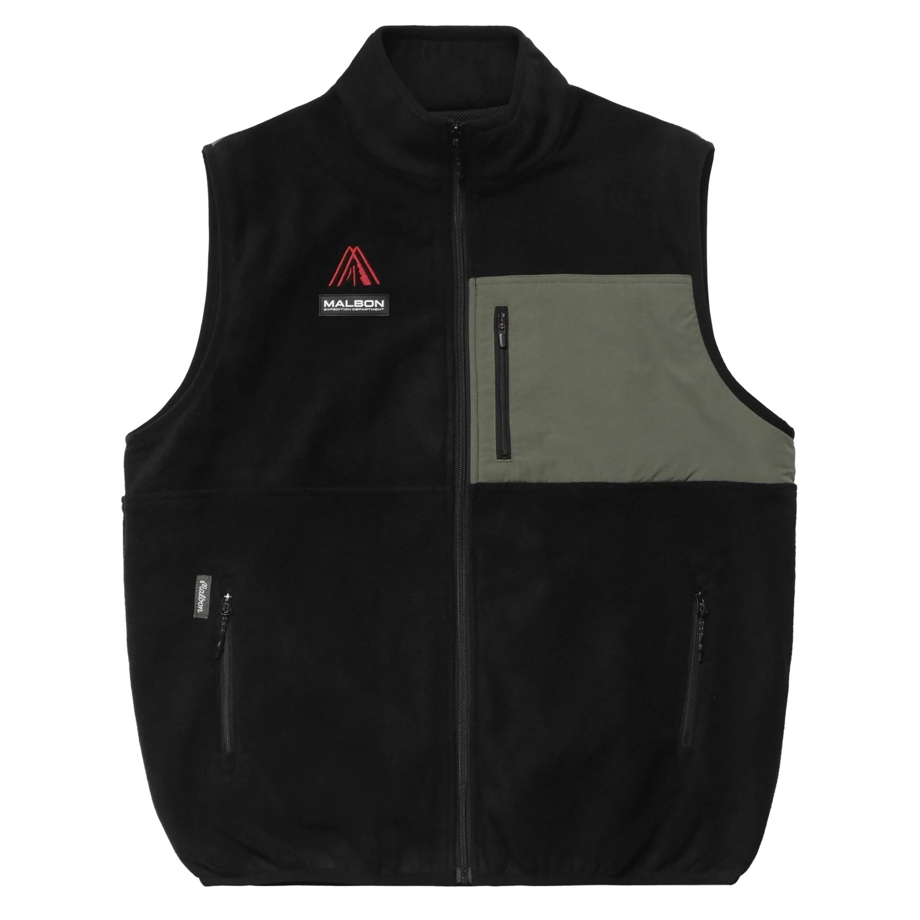 Rainer Microfleece Vest Black