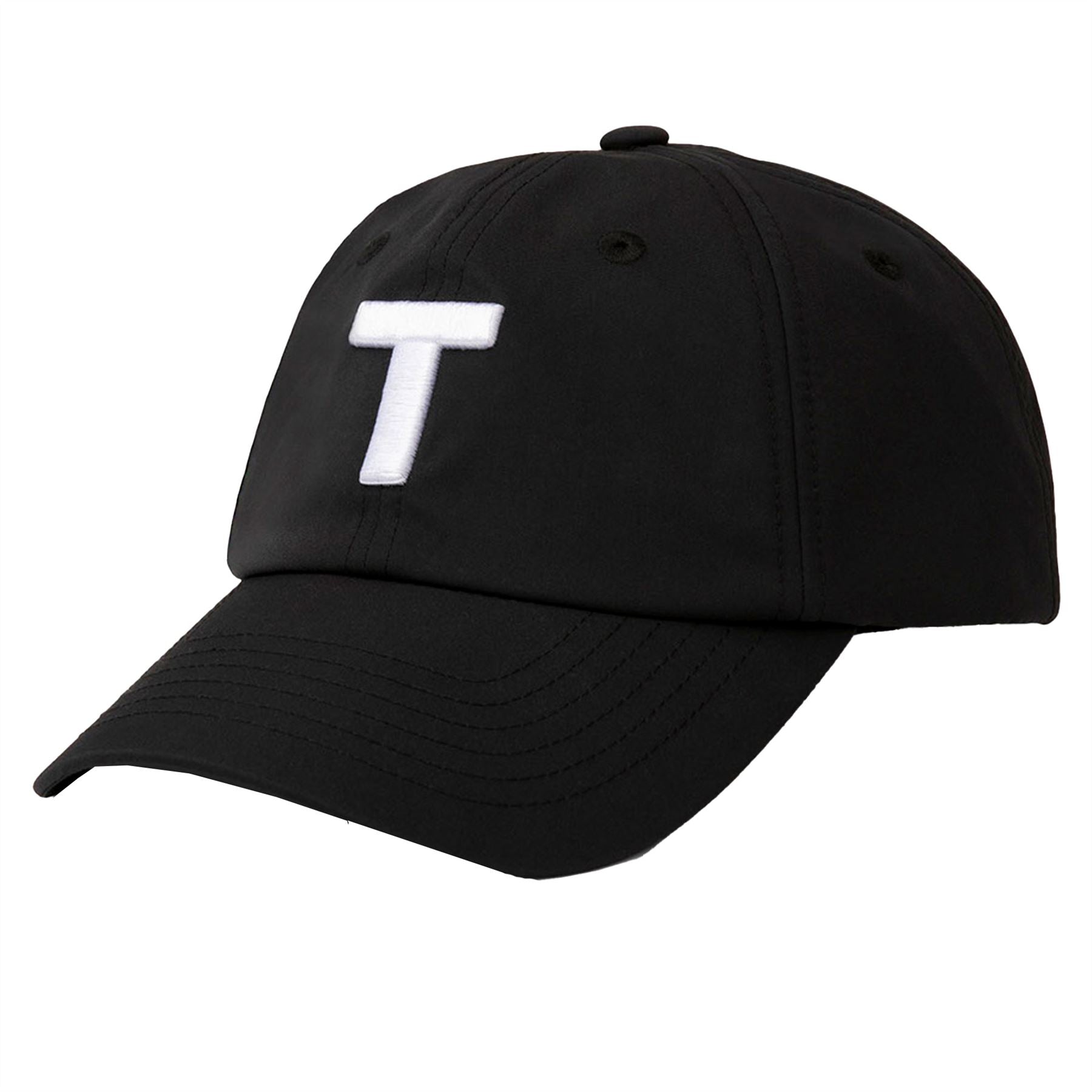 Womens T Baseball Cap Black