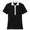 Womens Stuart Collared Performance Sweater Black/White