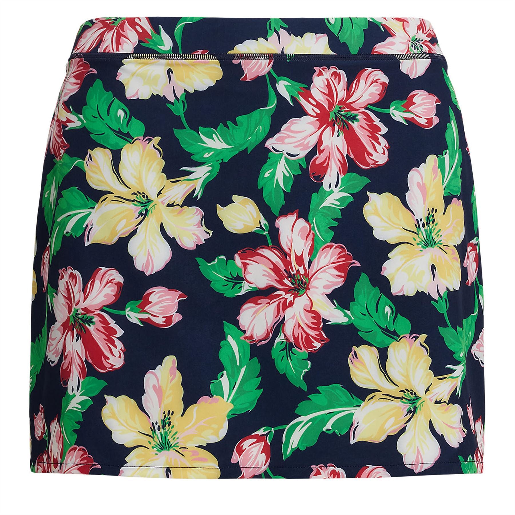 Womens RLX 15-Inch Printed Aim Stretch Skirt Iconic Hibiscus