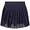 Womens Laser Cut Leo Skirt Maltese Blue