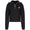 Womens Anais Quarter Zip Knit Sweater Black