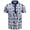 Shibori Polo Maltese Blue