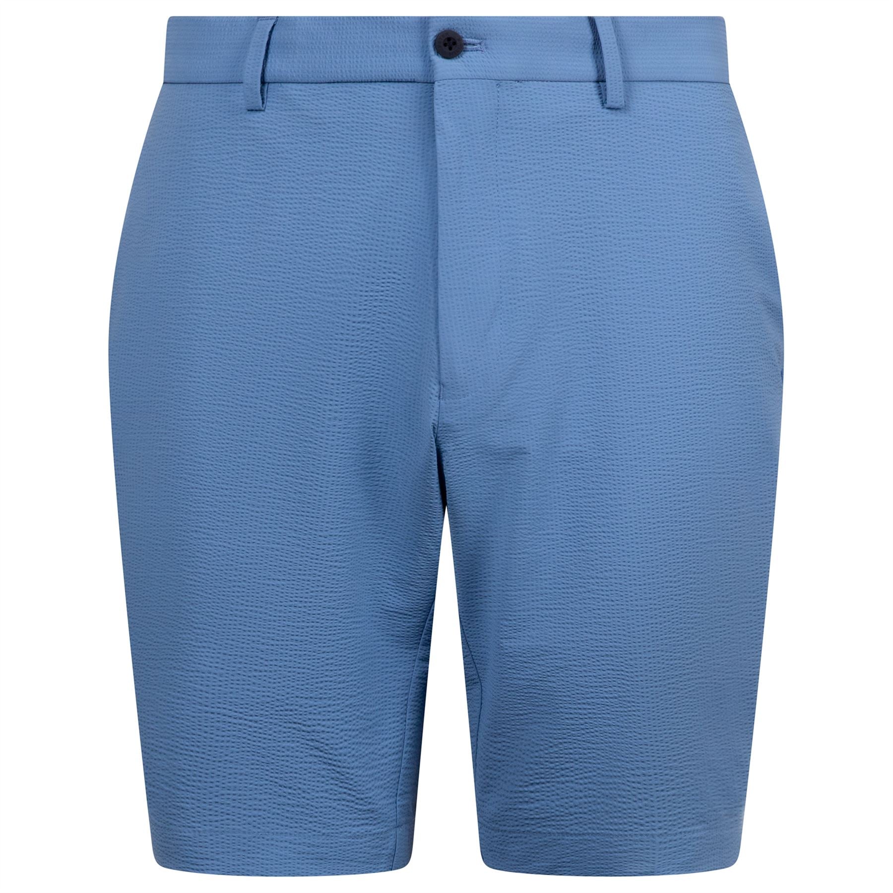 Matlock Seersucker Performance Shorts Cascade Blue